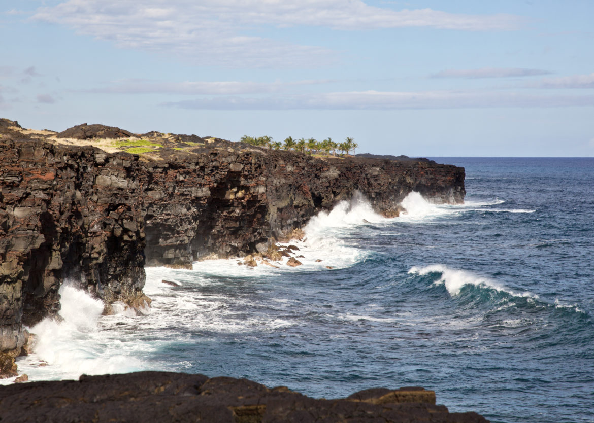 Cliffs off the Pacific